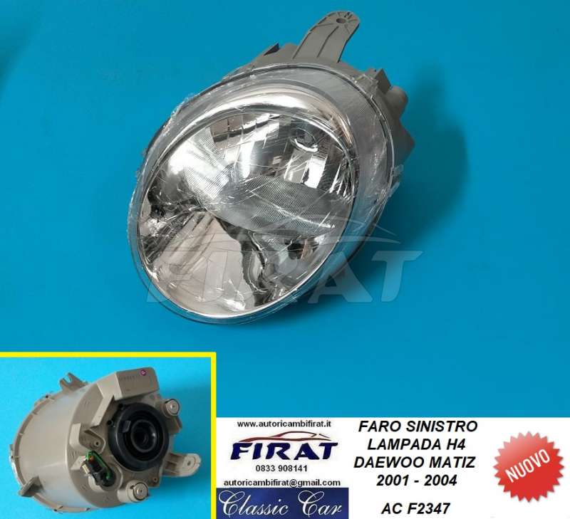 FARO DAEWOO MATIZ 01 - 04 H4 SX (F2347)